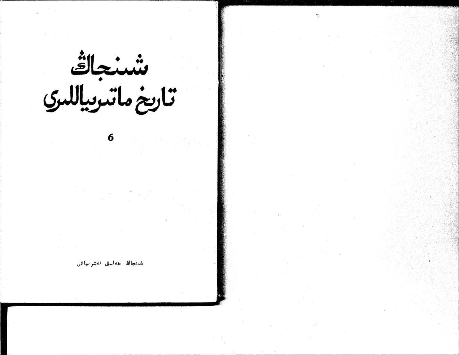 شىنجاڭ تارىخ ماتېرىياللىرى (6)
