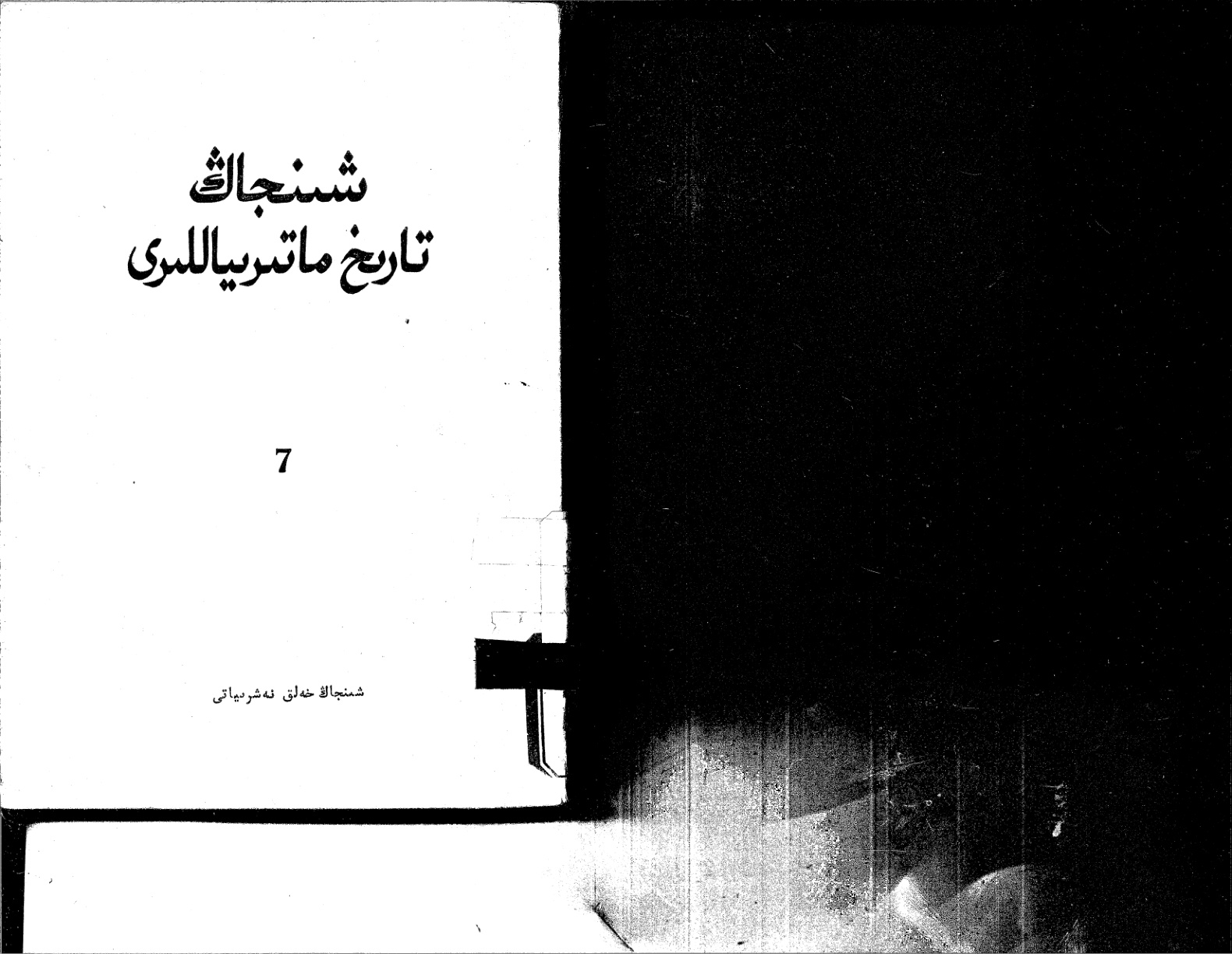 شىنجاڭ تارىخ ماتېرىياللىرى (7-توم)