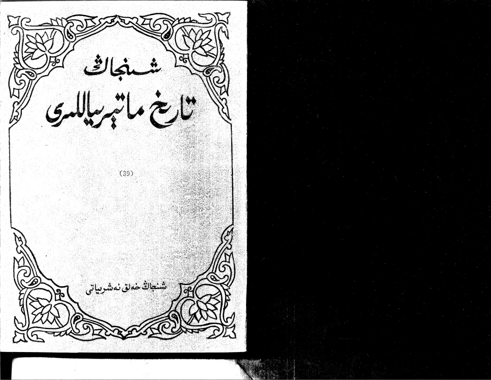 شىنجاڭ تارىخ ماتېرىياللىرى (39)